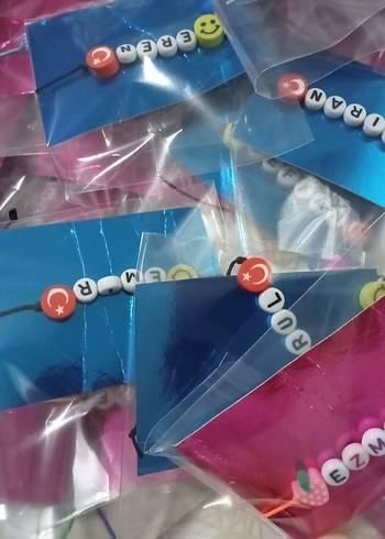 Renkli Boncuklu Çocuk Bileklikleri - Görsel 6