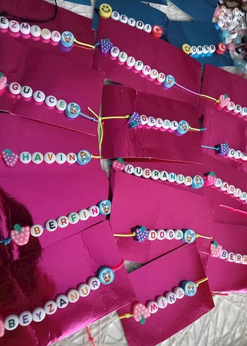 Renkli Boncuklu Çocuk Bileklikleri - Görsel 5