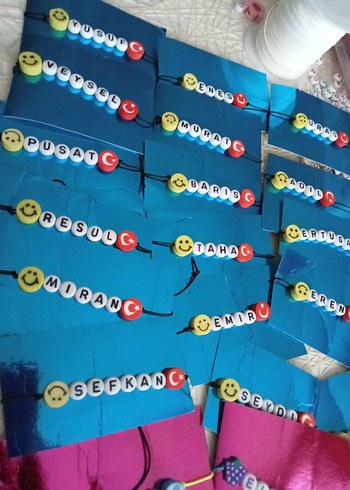 Renkli Boncuklu Çocuk Bileklikleri - Görsel 4