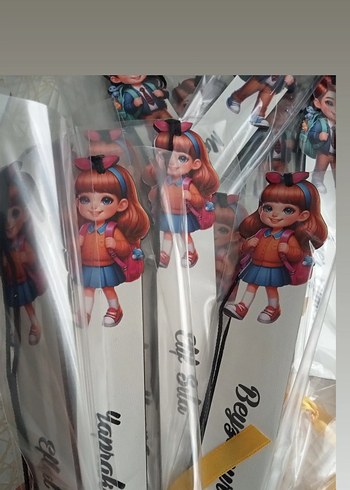 Çocuklar için kitap ayracı isimli - Görsel 4