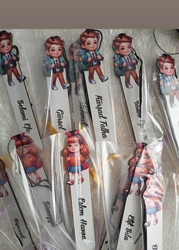 Çocuklar için kitap ayracı isimli - Görsel 2