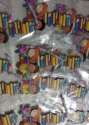 Çocuklar için Kitap Temalı kıtap ayracı - Görsel 4