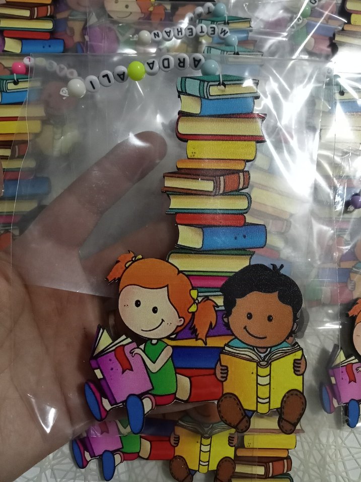 Çocuklar için Kitap Temalı kıtap ayracı - Görsel 3