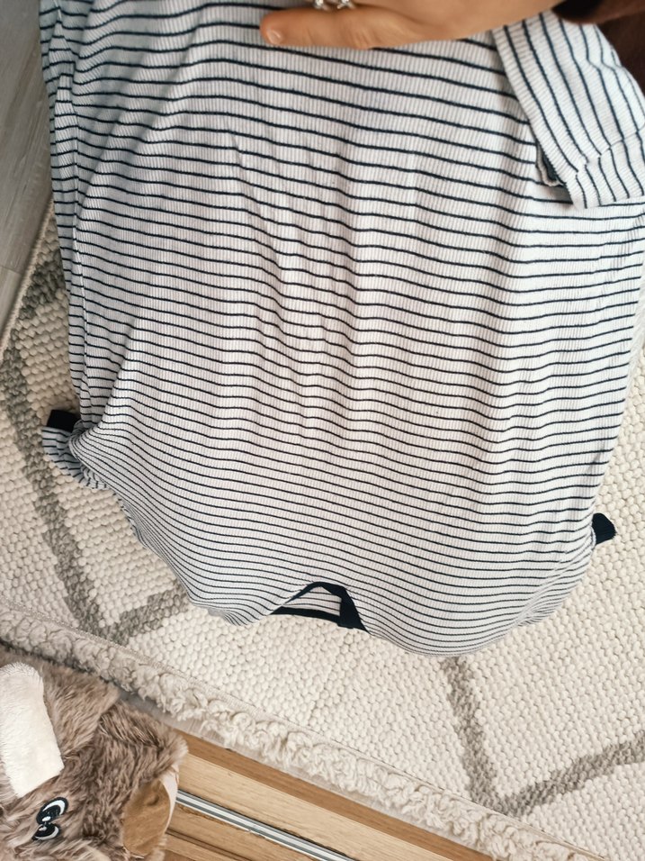 Mavi v yaka tshirt - Görsel 2