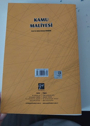 Kamu Maliyesi - Prof. Dr. Abdurrahman Akdoğan - Görsel 2