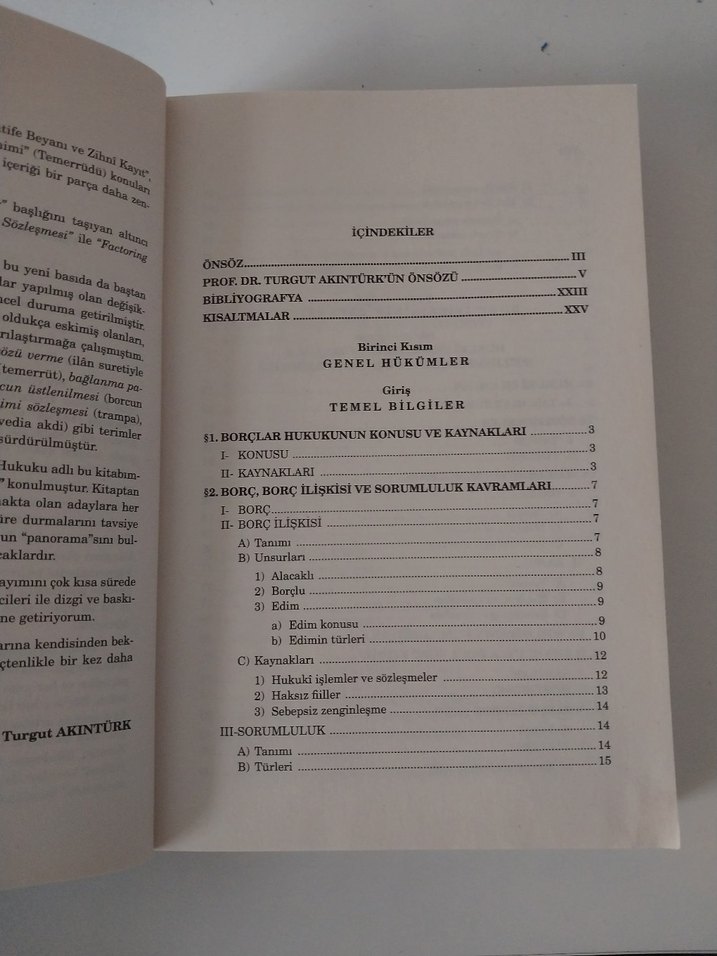 Borçlar Hukuku - Genel Hükümler ve Özel Borç İlişkileri - Görsel 3