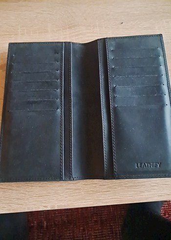 Minimalist Siyah Erkek Cüzdanı - Görsel 3