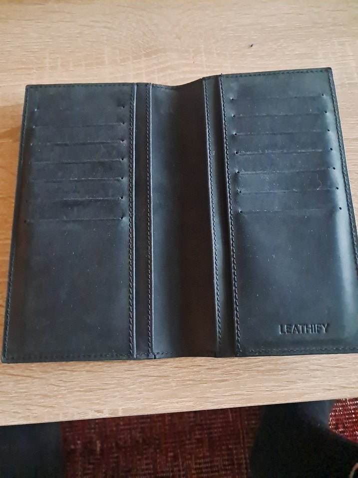 Minimalist Siyah Erkek Cüzdanı - Görsel 3