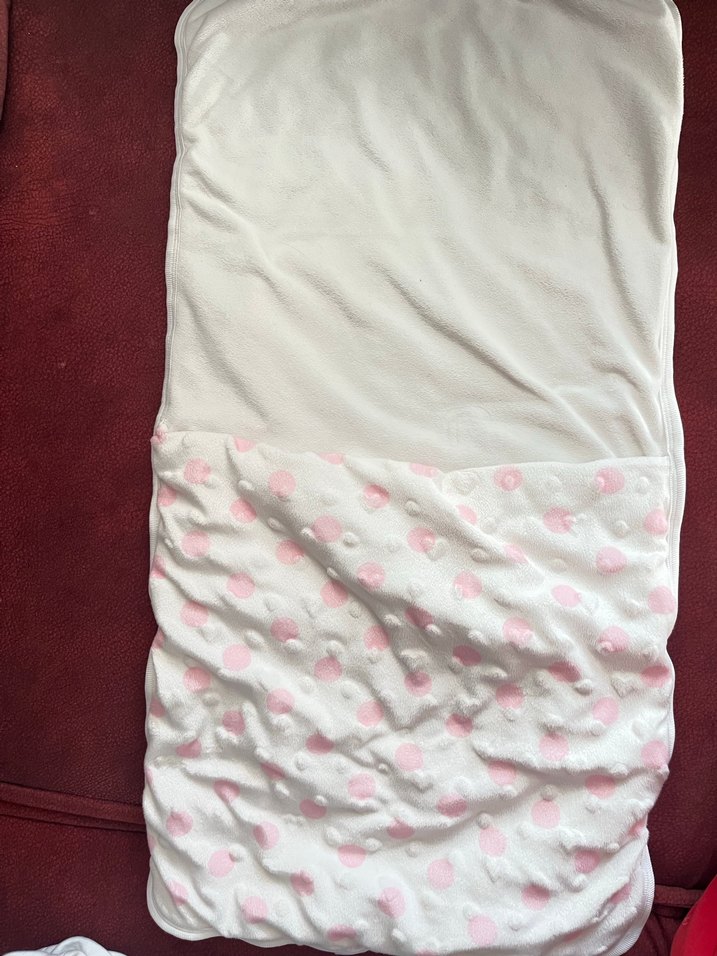 Pembe Bebek Battaniyesi ve yastık - Görsel 2