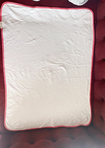 Beyaz Baskılı Bebek Battaniyesi - Görsel 2