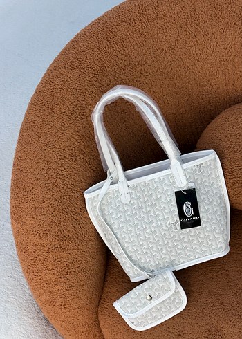 Beyaz Dantel Detaylı Kadın Omuz Çantası - Görsel 3