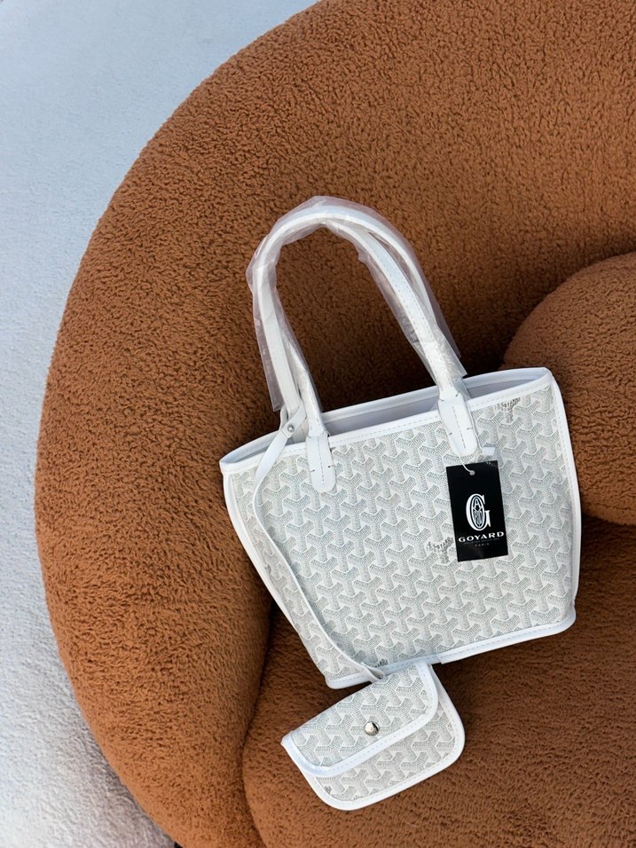 Beyaz Dantel Detaylı Kadın Omuz Çantası - Görsel 4