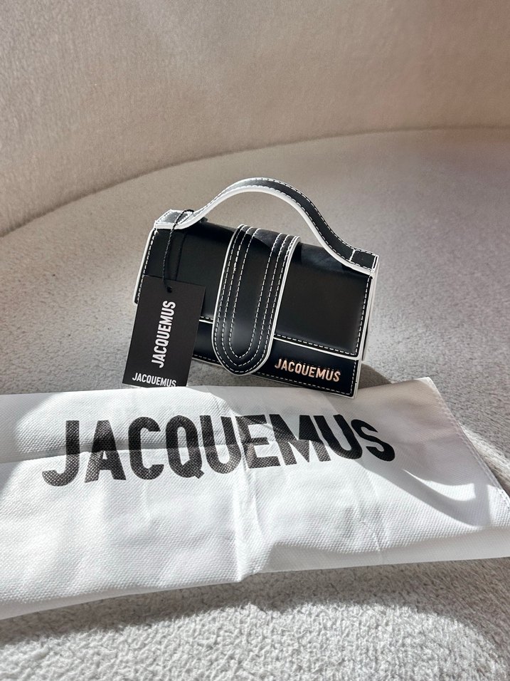 Jacquemus Siyah Deri Tokalı Kadın Çanta - Görsel 4