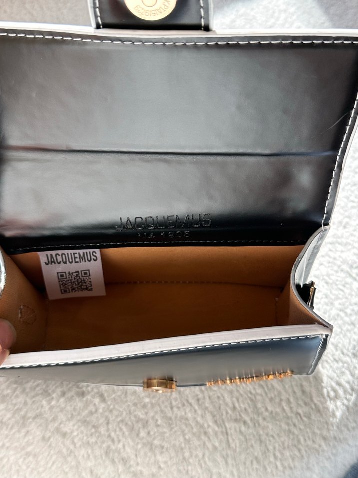 Jacquemus Siyah Deri Tokalı Kadın Çanta - Görsel 2