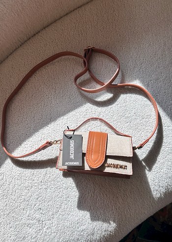 Bej Deri Kadın Omuz Çantası - Görsel 4