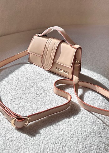 Bej Deri Kadın El Çantası - Jacquemus - Görsel 3