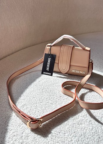 Bej Deri Kadın El Çantası - Jacquemus - Görsel 4