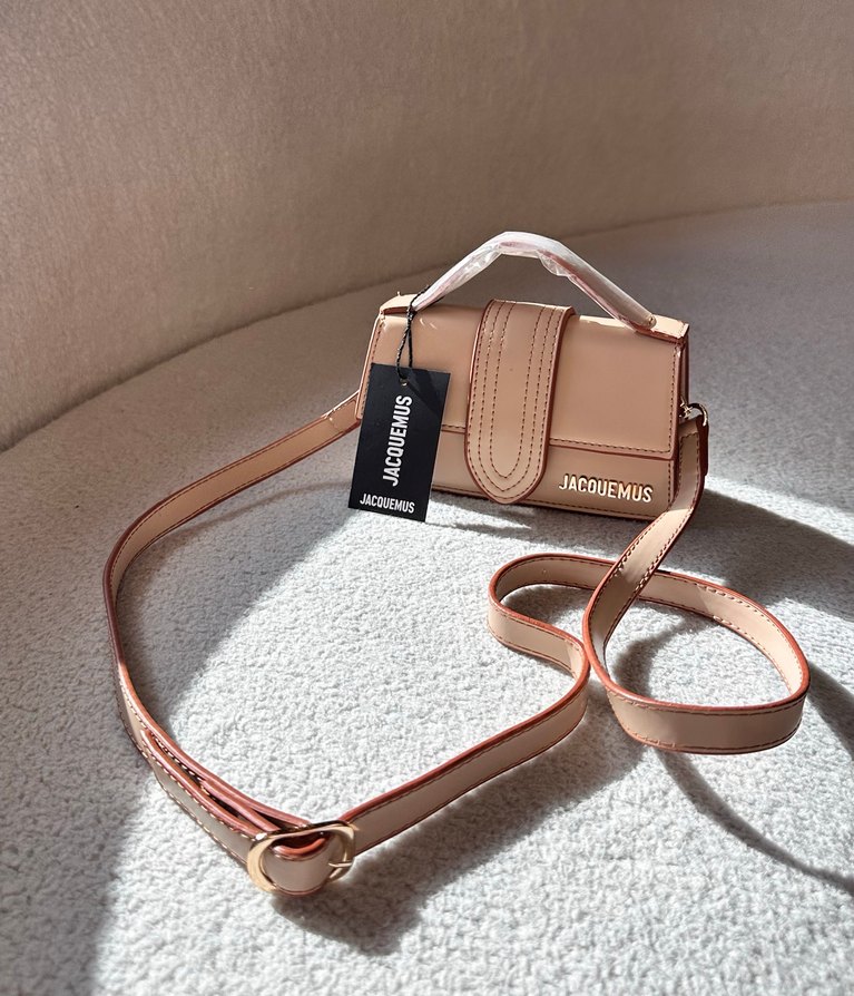 Bej Deri Kadın El Çantası - Jacquemus - Görsel 2