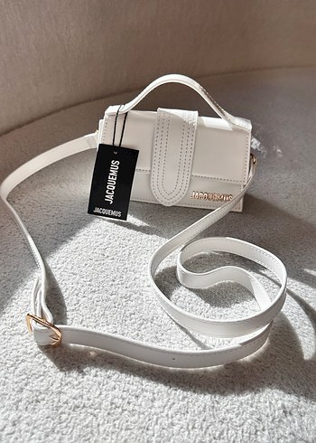 Jacquemus Beyaz Deri Kadın Çanta - Görsel 4