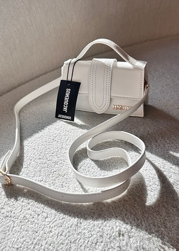 Jacquemus Beyaz Deri Kadın Çanta - Görsel 3