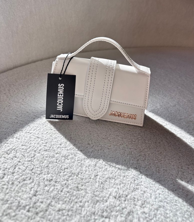 Jacquemus Beyaz Deri Kadın Çanta - Görsel 2