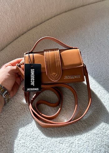 Jacquemus Kahverengi Deri Kadın Çanta - Görsel 3