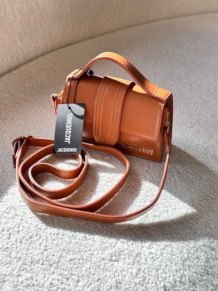 Jacquemus Kahverengi Deri Kadın Çanta - Görsel 2