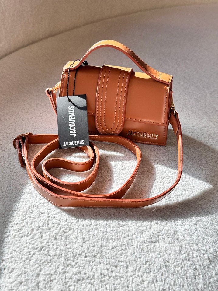 Jacquemus Kahverengi Deri Kadın Çanta - Görsel 4