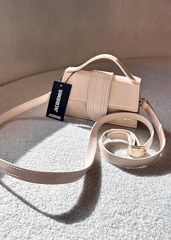 Bej Minimalist Deri Kadın Çanta - Görsel 3