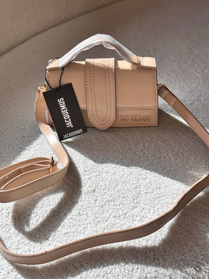 Jacquemus Bej Deri Kadın Çanta - Görsel 2