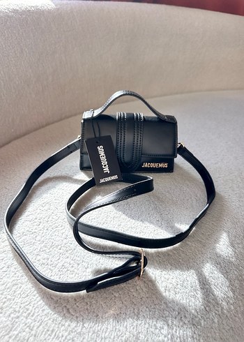 Jacquemus Siyah Deri Tokalı Kadın Çanta - Görsel 3