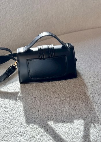 Jacquemus Siyah Deri Tokalı Kadın Çanta - Görsel 5