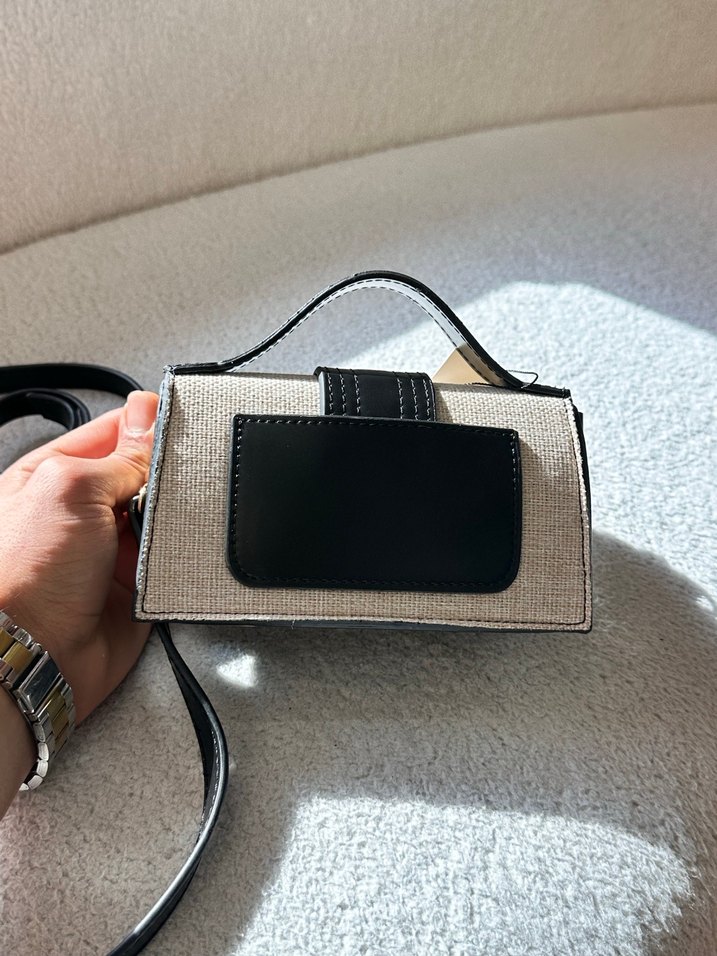 Jacquemus Gri Deri Kadın Çanta - Görsel 5