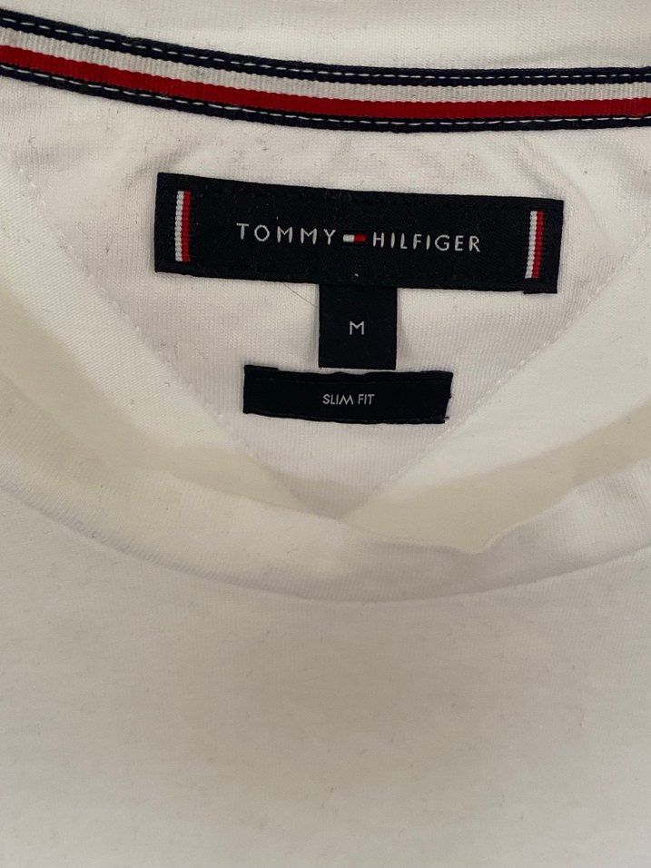 Tommy Hilfiger tişört... Slim fit M beden - Görsel 2
