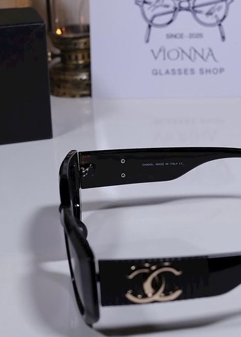 Siyah Kadın Sokak Stili Gözlüğü - Görsel 3