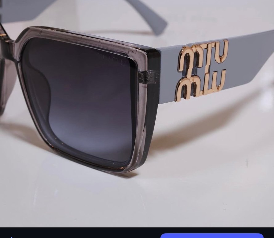 Miu Miu Gri Sokak Stili Kadın Gözlüğü - Görsel 5