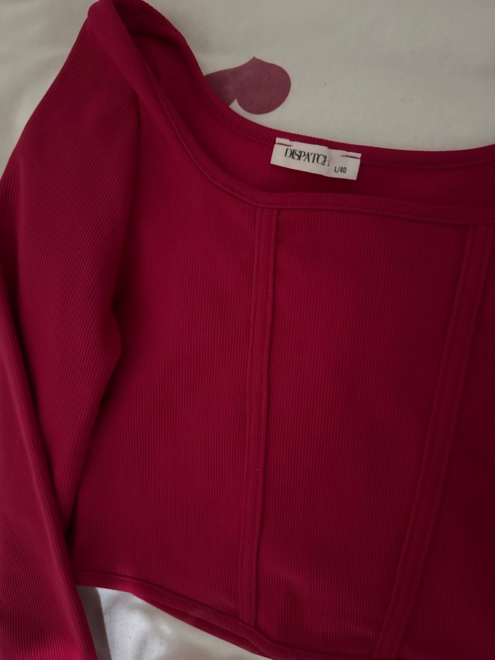 Uzun Kollu Kadın Bluz - Görsel 2