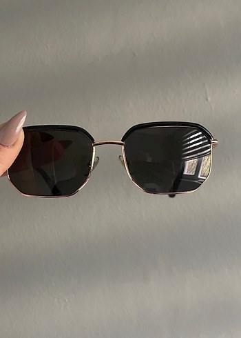 Mustang Kadın Klasik Gold Güneş Gözlüğü - Görsel 3