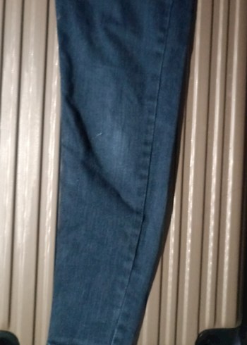 Kadın Mavi Denim Midi Boy Jean - Görsel 3