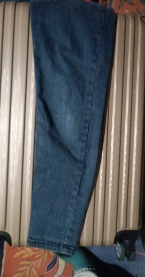 Kadın Mavi Denim Midi Boy Jean - Görsel 3