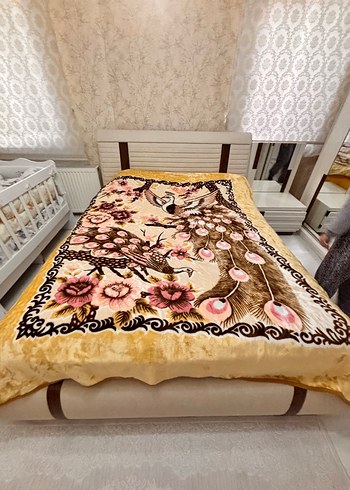 Kahverengi Baskılı Battaniye - Görsel 2