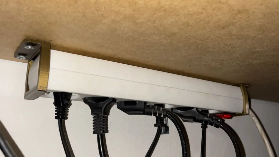 Çoklu Priz Askısı - Grup Priz Sabitleyici - Model1 - Görsel 2