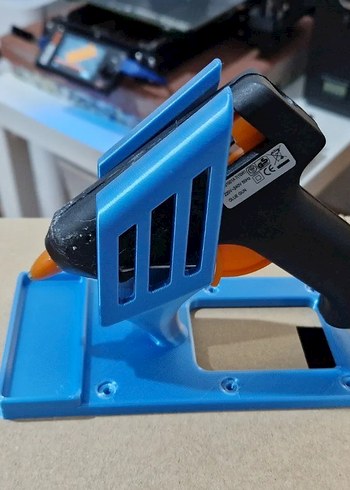 Sıcak Silikon Standı - Silikon Tabancası Tutucu - Görsel 3