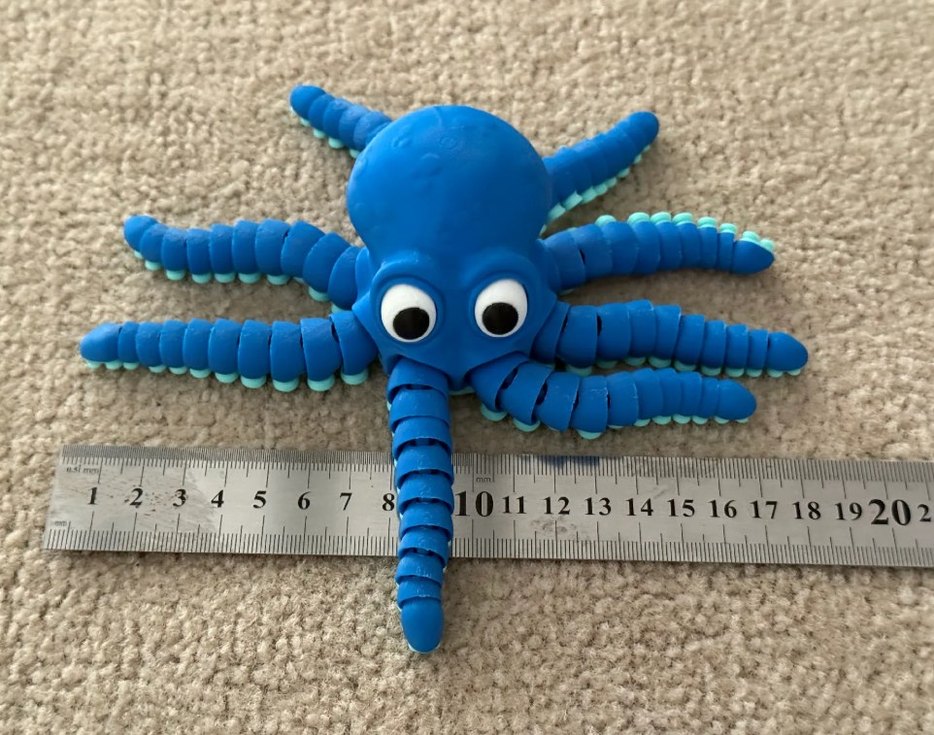 Renkli Oyuncak Hareketli Ahtapot - Görsel 3