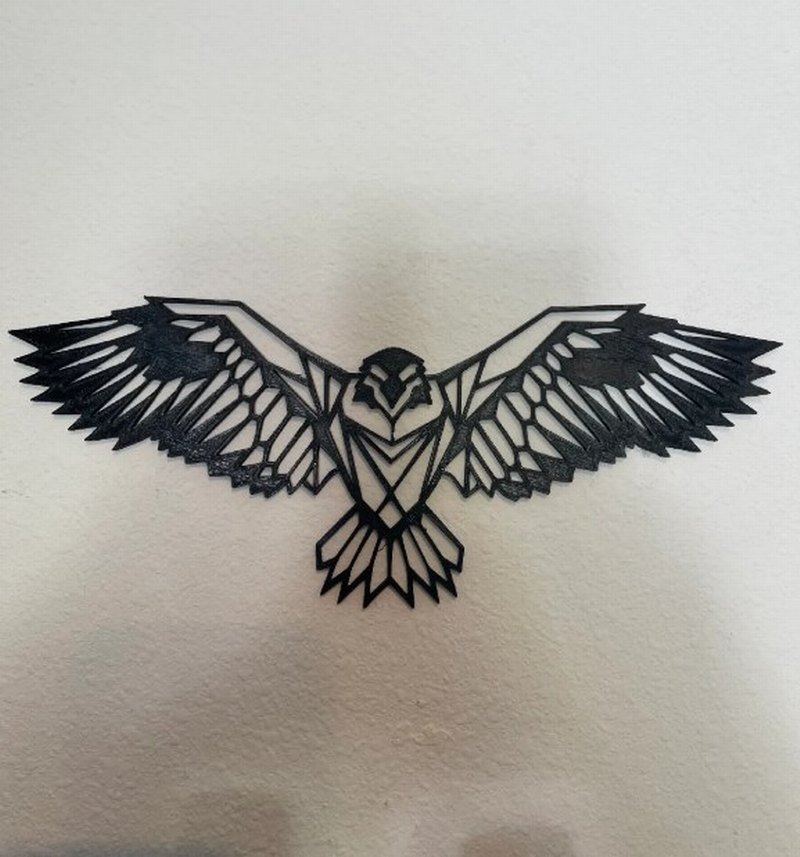 Wall Art Kartal - Duvar Süsü Kartal Motifi Model1 - Görsel 2