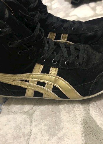 Siyah Asics Güreş ayakkabı - Görsel 3