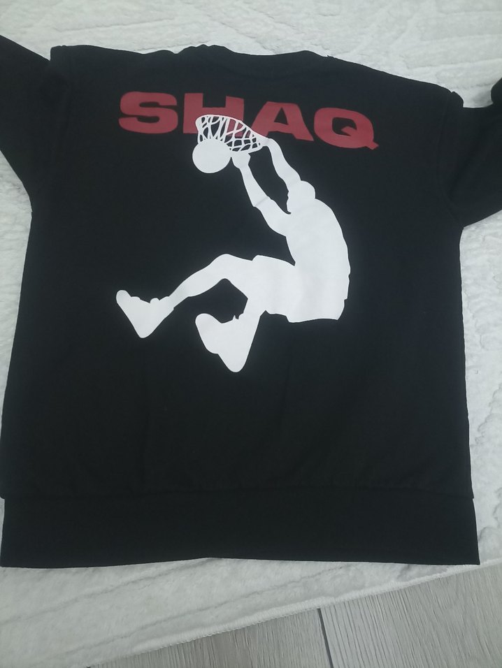 Siyah erkek çocuk Uzun Kollu Sweatshirt - Görsel 4