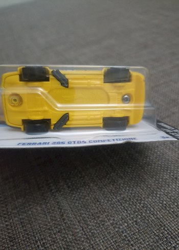 Hot Wheels Sarı Ferrari Oyuncak Araba - Görsel 6