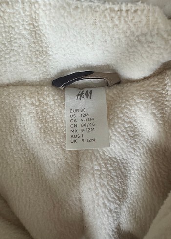 Kahverengi Leopar Desenli H&M Bebek Tulumu - Görsel 3