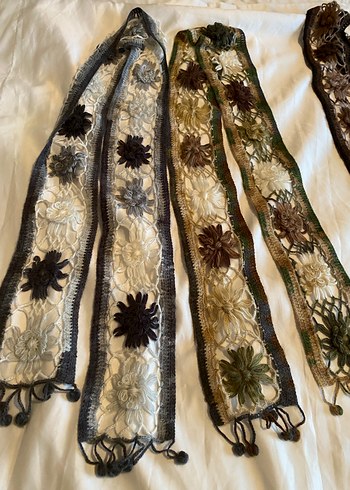 Dantel İşlemeli Bohem Kadın Şal - Görsel 3